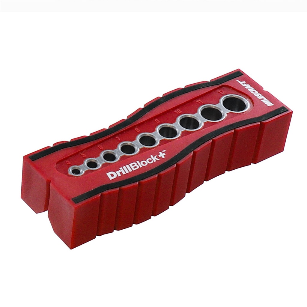 จิ๊กเจาะตรง 90 องศา Milescraft 1386 Drill Block+ metric จิ๊กนำเจาะศูนย์กลาง จิ๊กเจาะเดือยกลม ราคา ถูกที่สุด ดีลบีเคเค แกลเลอรีภาพที่ 4