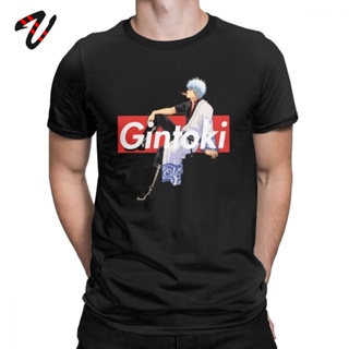 [S-5XL]เสื้อยืดแขนสั้น คอกลม พิมพ์ลายอนิเมะ Gintama Gintoki Sakata แฟชั่นยอดนิยม สําหรับผู้ชาย 333172_07