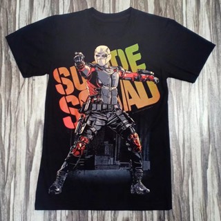 【HD printing】SUICIDE SQUAD DEADSHOT MARVEL UNIVERSE COMIC HERO MOVIE EDITION 100% COTTON TSHIRT_01