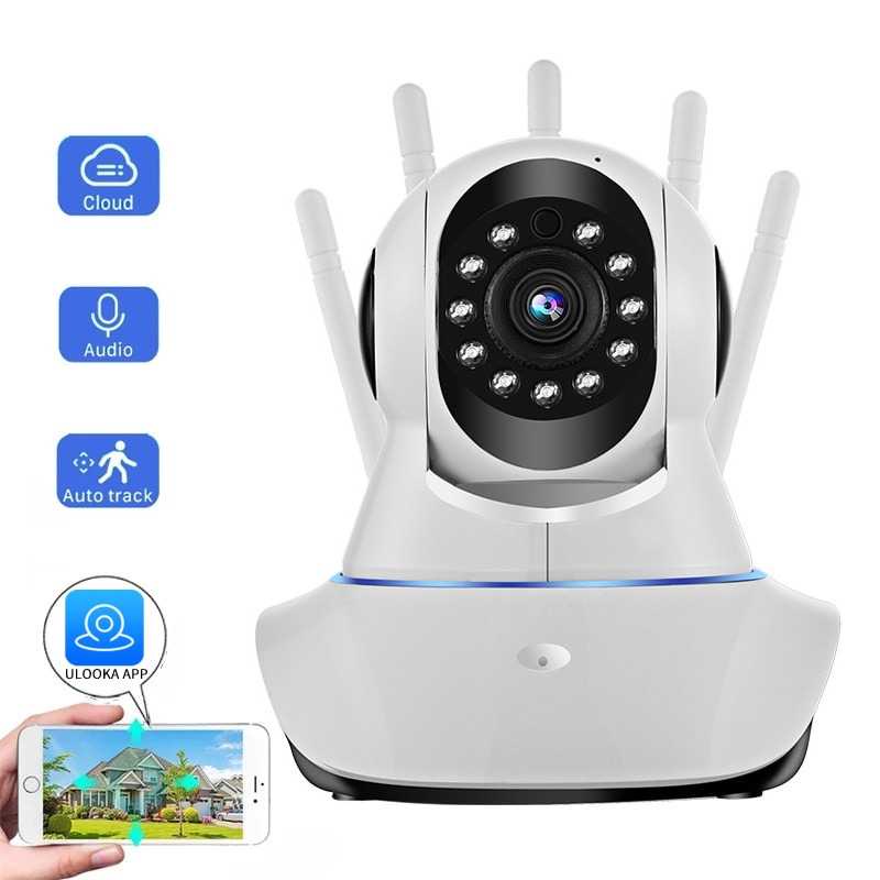 XQ WiFi PTZ กล้องอัจฉริยะ IR Sensor 480P กล้องวงจรปิด - Q6 (Fattath)