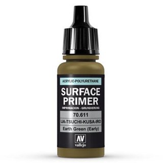 Vallejo SURFACE PRIMER 70.611 Earth Green (Early) 17ml.