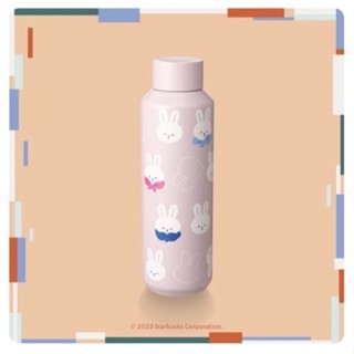 พร้อมส่งที่ไทย! Starbucks Rabbit in Blankket Water Bottle 20oz. ของแท้