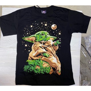 Star Wars Master Yoda Black Shirt_04