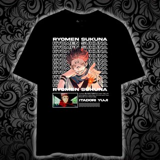 JUJUTSU KAISEN SUKUNA Printed t shirt unisex 100% cotton_02