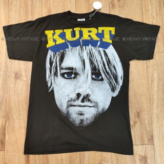 KURT COBAIN NIRVANA เสื้อวง เสื้อทัวร์ เสื้อลายเนอวานา