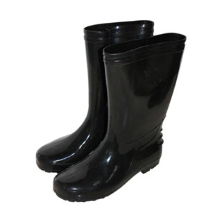 RUBBER รองเท้าบูท PIPES สูง 10 นิ้ว เบอร์ 11 สีดำRUBBER BOOTS PIPES NO.11 10IN BLACK