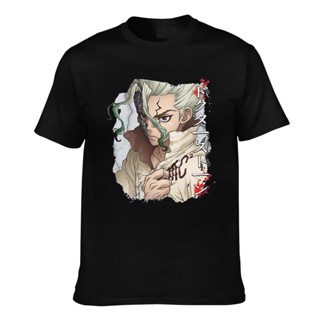 Custom Printing Dr Stone Senku Ishigami Tsukasa Post Apocalyptic Anime Tshirts Mens Gifts_08