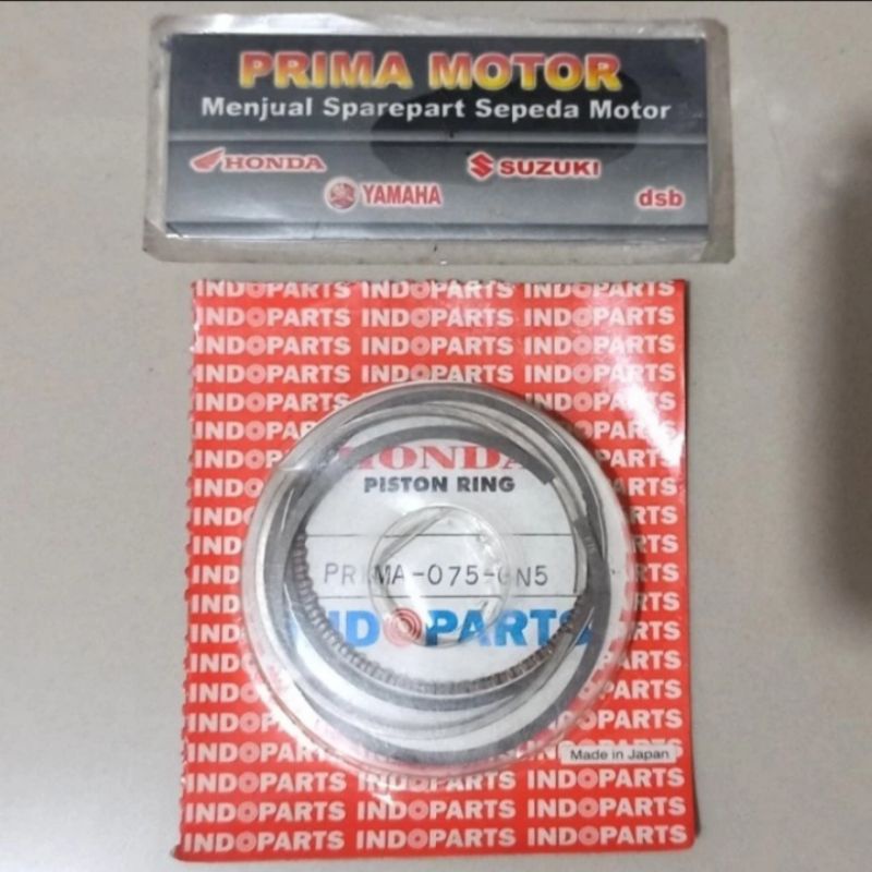 แหวน PISTON GRAND SUPRA WIN GN5 OS 75 INDOPARTS