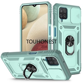 เคส Samsung Galaxy A12 เคส Samsung A22 เคส Samsung A32 เคส Samsung A33 Case Samsung A53 Case Samsung S21 Ultra 360° Full Cover Ring Kickstand Slide Lens Protection Phone Case เคสโทรศัพท์ ป้องกันเลนส์กล้อง แบบเต็มรูปแบบ พร้อมแหวนขาตั้ง