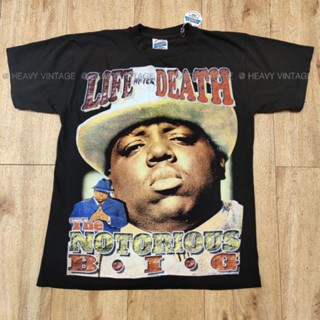 BIGGIE THE NOTORIOUS RAPPER BOOTLEG เสื้อวง เสื้อทัวร์ เสื้อฮิปฮอป