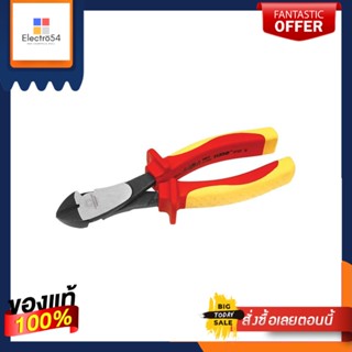 INSULATED คีมปากเฉียงหุ้มฉนวนกันไฟ PUMPKIN VDE 7 นิ้วINSULATED DIAGONAL CUTTING PLIERS PUMPKIN VDE 7”