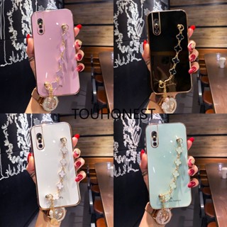 เคส Vivo X27 Pro เคส Vivo X21 เคส Vivo X20 เคส Vivo X9 Case Vivo X30 Pro Soft Cute Clover Grass Pendant Phone Case เคสโทรศัพท์ จี้หญ้าสี่ใบ แบบนิ่ม น่ารัก