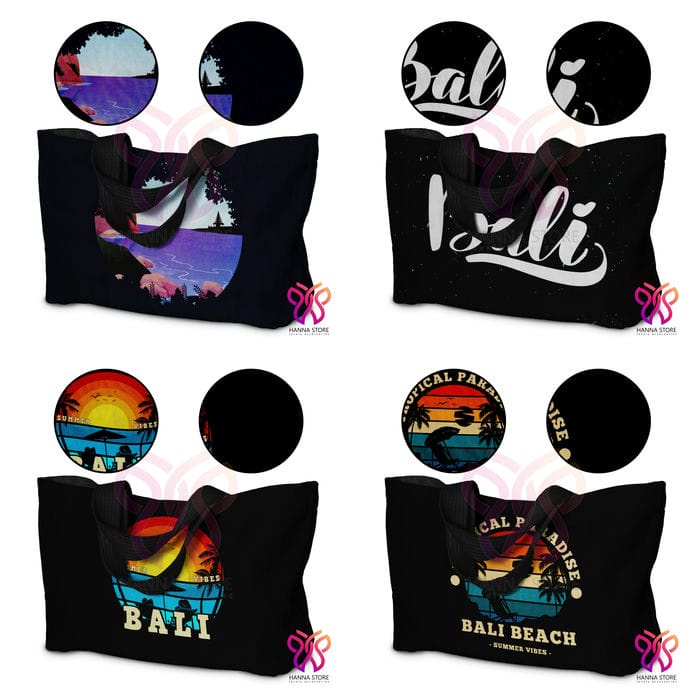 กระเป๋าโท้ต Bali Denpasar ของที่ระลึก Kuta 1