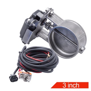 Electric exhaust control valve Electric Valve Unit With Switch 2&2.36&2.5&3.0inch Excellent Sealing Exhaust Control Valve