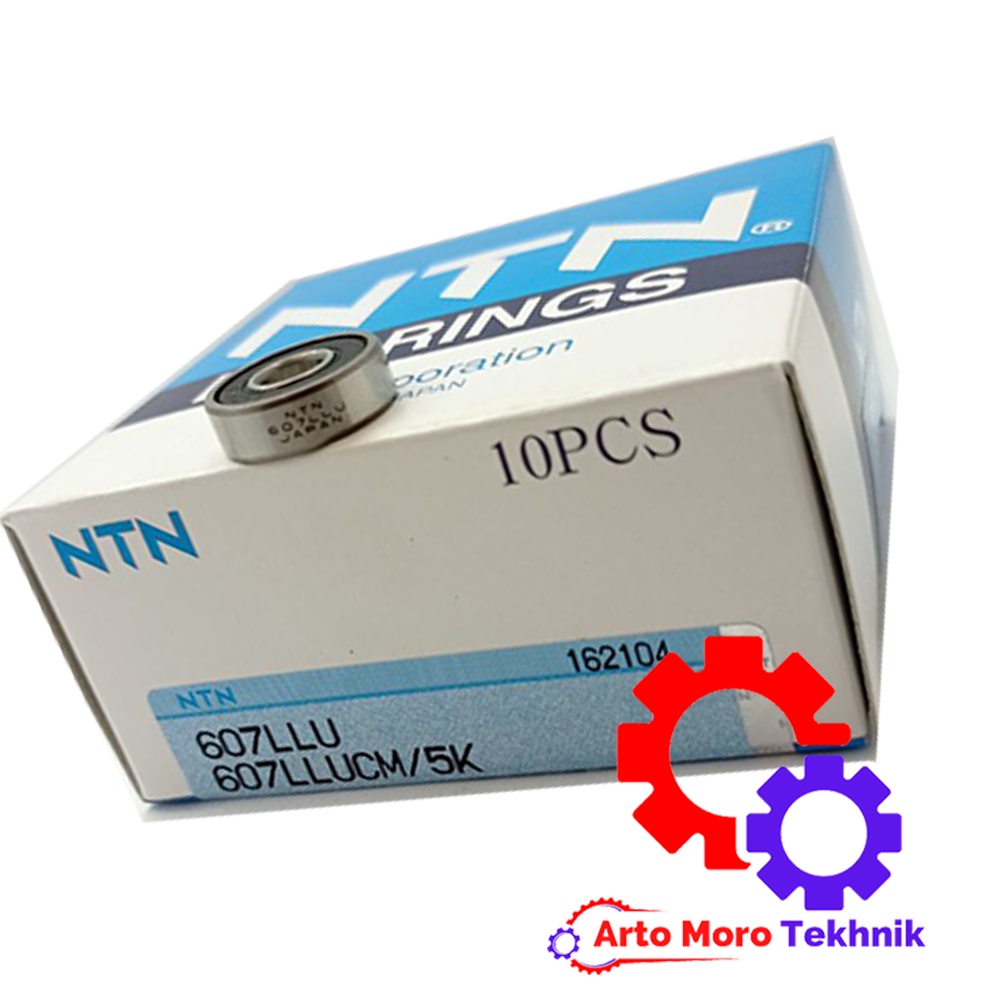 แบริ่ง 607 2RS NTN แบริ่ง 607 2RS