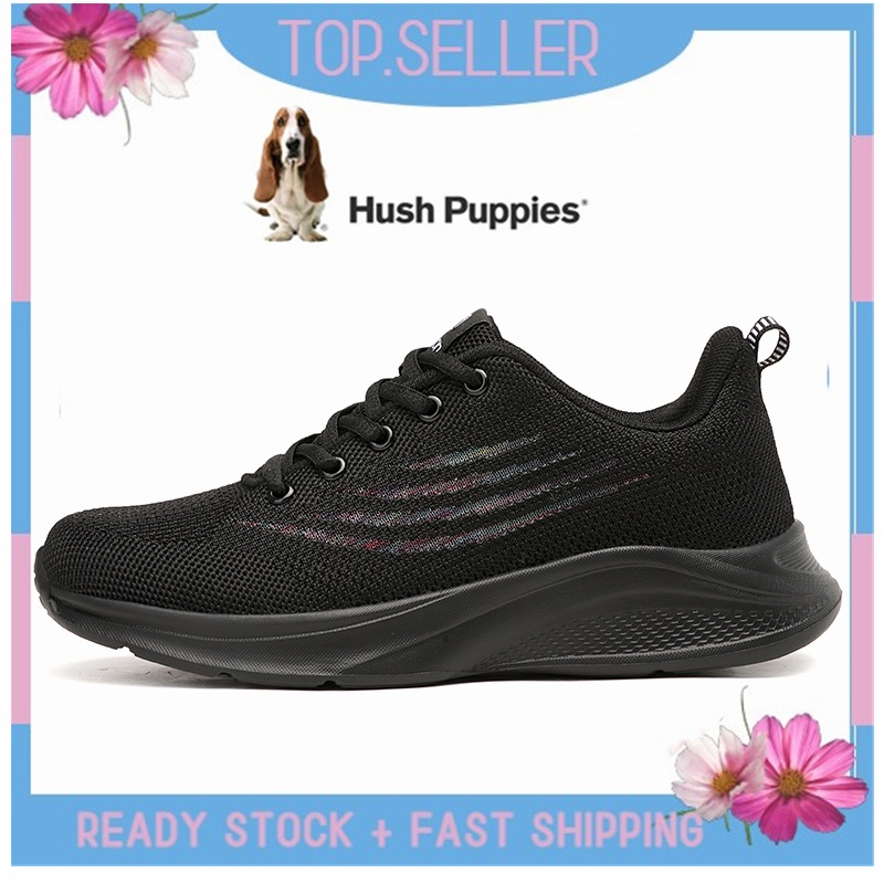 Hush Puppy รองเท้าผู้หญิง Hush Puppies Womens Mercy Slip on Flat รองเท้าผู้หญิงรองเท้ากีฬาผู้หญิงรอง