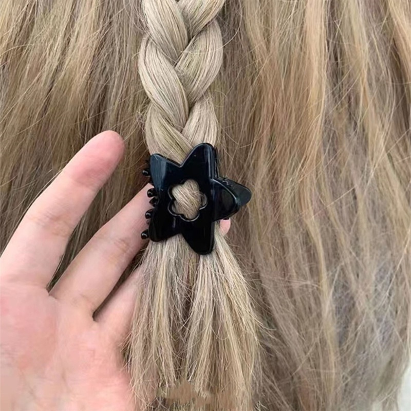 Win Star Hair Claw Clips กิ๊บติดผม Hollow Star กิ๊บติดผม Barrettes Small