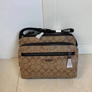 COACH WEST CAMERA BAG IN SIGNATURE ((91485))