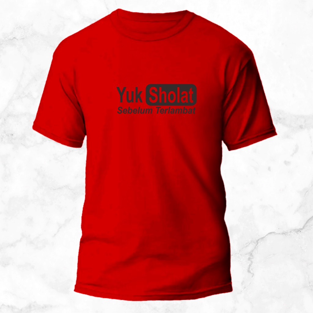 เสื้อยืด CASUAL LETS PRAY GOLD & โลโก้สีดํา