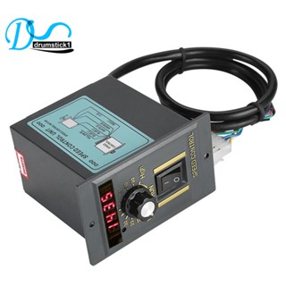 【ขายดี】ตัวควบคุมความเร็วมอเตอร์ดิจิทัล Ac 220V 50Hz 15-400W 0-1450Rpm ปรับได้