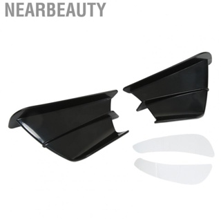 Nearbeauty Front Fairing Aerodynamic Wing  Sporty Look Self Adhesive Professional Unique Design 3D Curved Surface Motorcycle Spoiler High Toughness for R1 R3 R25