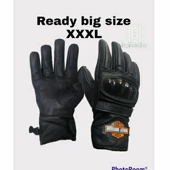 ถุงมือหนัง ขนาดใหญ่ สําหรับขี่รถจักรยานยนต์ Harley Davidson XXXL