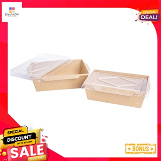 เอโร่Boxwith มล.กล่องอาหารพร้อมฝา1100x 25ชุดaroFood Boxwith 1100 Lidmlx25