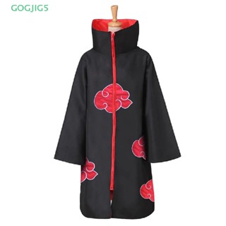 [GOGJIG5] เสื้อคลุมคอสเพลย์นารูโตะ Akatsuki Uchiha สําหรับเด็ก