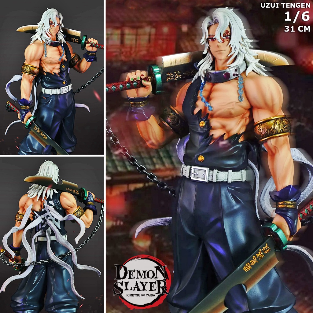 Figure ฟิกเกอร์ Cheng x Jacksdo Studio Demon Slayer เดม่อน สเลเยอร์ ดาบพิฆาตอสูร Uzui Tengen อุซุย เ