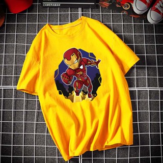 READY STOCK TSHIRT WOMEN MEN MARVEL DC T-SHIRT BAJU MURAH SHORT SLEEVES 100% COTTON PLUS SIZE COUPLE OVERSIZE TEE C_03