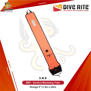 DIVE RITE-SMT -Surface Marketing Tube Orange 5" (1.5m x 20m)