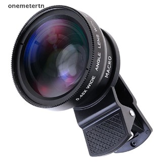 Oyr 2in1 Fisheye เลนส์มาโครมุมกว้าง 0.45X พร้อมคลิปเลนส์ สําหรับสมาร์ทโฟน