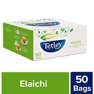 Tata Tetley Tea Bags Elaichi (50 Pouches) ถุงชากระวาน