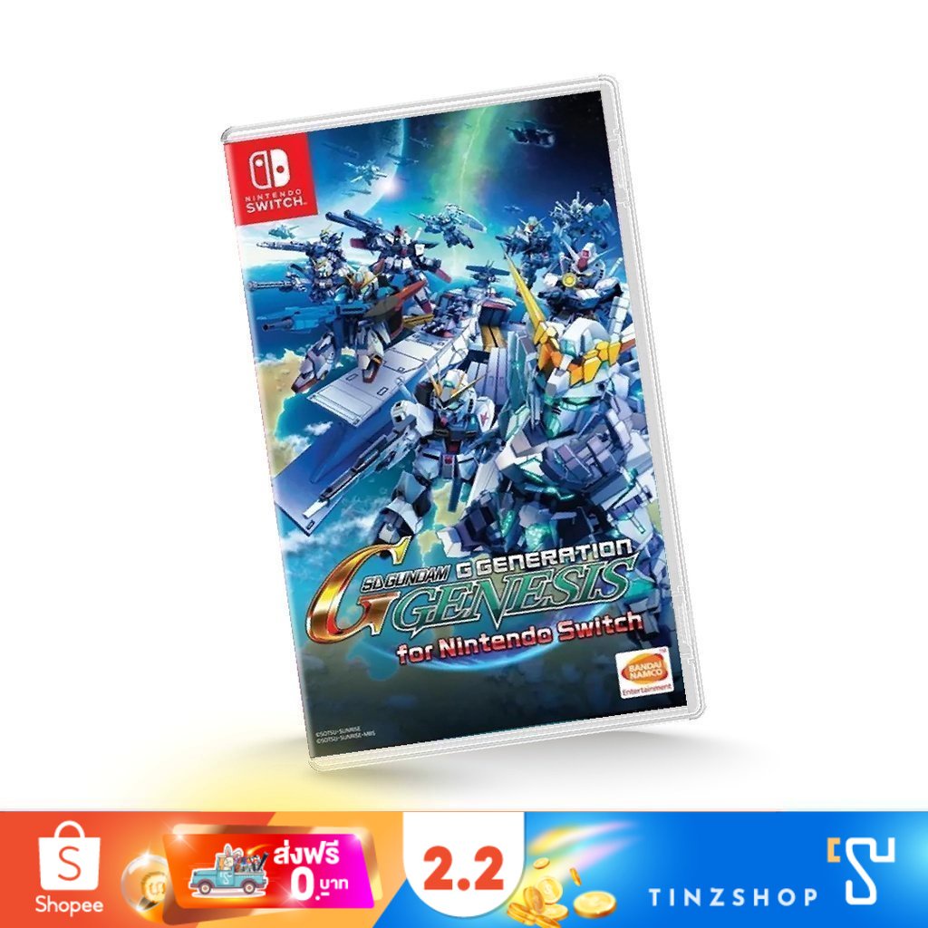 Nintendo Switch SD Gundam G Generation Genesis Zone Asia / English