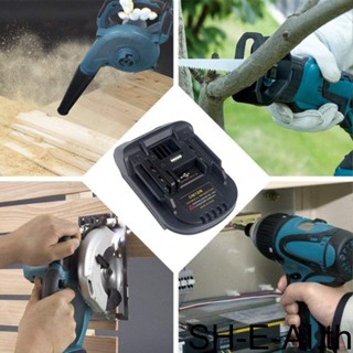 อะแดปเตอร์แปลงแบตเตอรี่ สําหรับ Makita lxt Milwaukee 18V M18