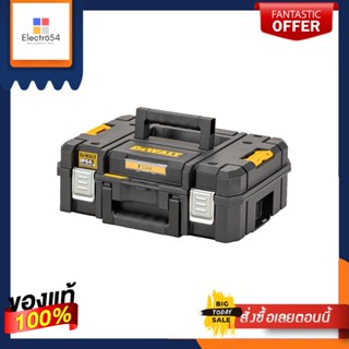 TOOL กล่องเครื่องมือ TSTAK ด้ามจับพลาสติก DEWALT 30 กก. สีดำ/สีเหลืองTOOL STORAGE BOX WITH PLASTIC HANDLES DEWALT TSTAK