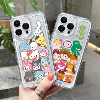 เคสโทรศัพท์มือถือแบบนิ่ม ใส ลายการ์ตูน Toy Story Animals สําหรับ Samsung Galaxy S22 S23 Ultra S22+ S23+ Plus