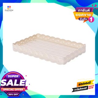 Tray ถาดทรงสี่เหลี่ยม ลายหวาย Reangwa รุ่น 0488Rectangular Tray With Rattan Pattern Reangwa Model 0488