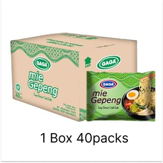 Instant Noodles Gaga Mie Gepeng Green Soto