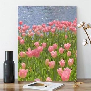 Nong Yang 30*40cm-ภาพวาดระบายสีตามตัวเลข/ภาพวาดระบายสีตามตัวเลข beautiful flowers/ระบาย สี ตาม ตัวเลข bts/ระบายสีตามตัวเลข พร้อมส่ง/ภาพระบายสีตามตัวเลข /ภาพวาดระบายสีตามตัวเลข/paint by number