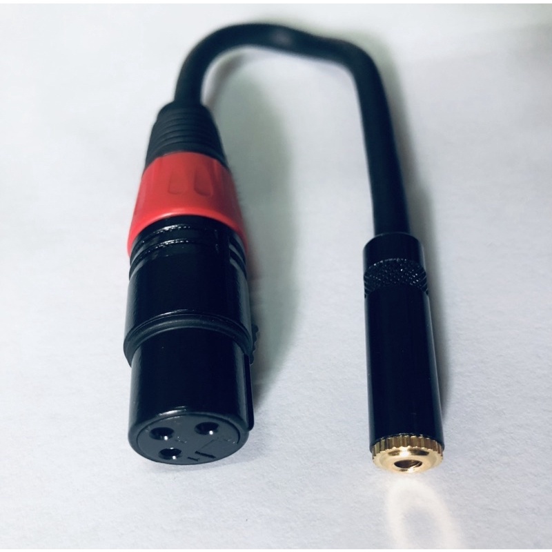 3.5Mm Mini-หญิงไมโครโฟนอะแดปเตอร์3pin XLR หญิงสายเชื่อมต่อ - รูปที่ 4