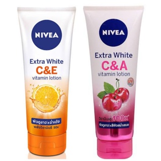 นีเวีย เอ็กซ์ตร้า ไวท์ ซี แอนด์ อี/ซี แอนด์ เอ วิตามิน โลชั่น Nivea Extra White C&amp;E/C&amp;A Vitamin Lotion