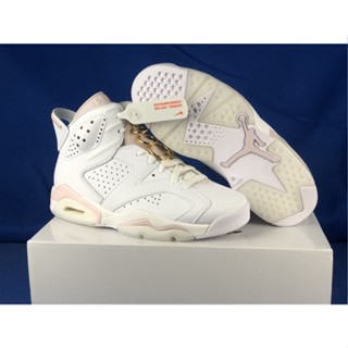 รองเท้ากีฬา Air Jordan 6 “Gold Hoops” DH9696-100 2021