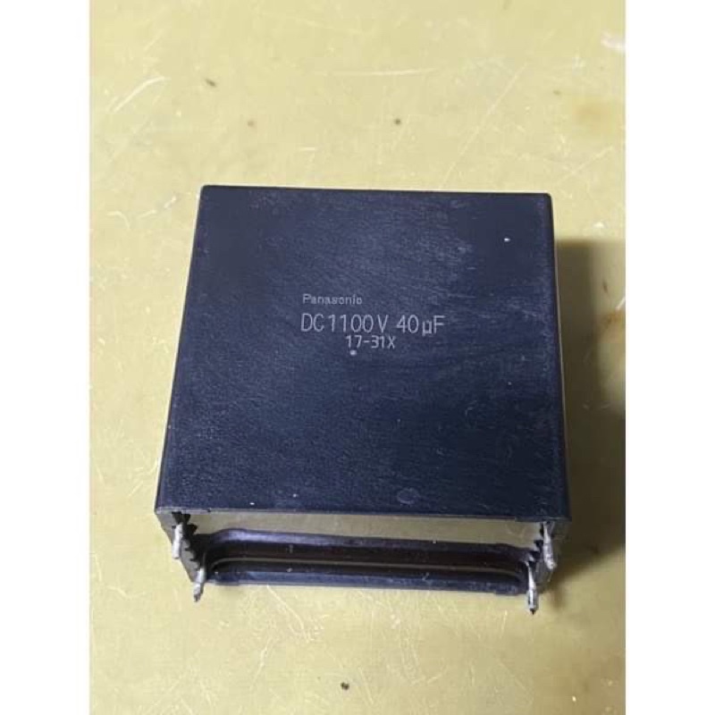คาปาซิเตอร์ 40uF 1100V 110uf 500V Panasnonic 4 ขา ใหม่ ไม่ผ่านใช้