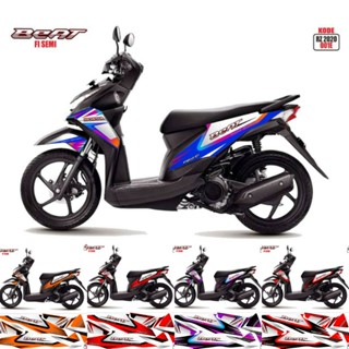 สติกเกอร์ติดตกแต่งรถยนต์ Honda beat 2015