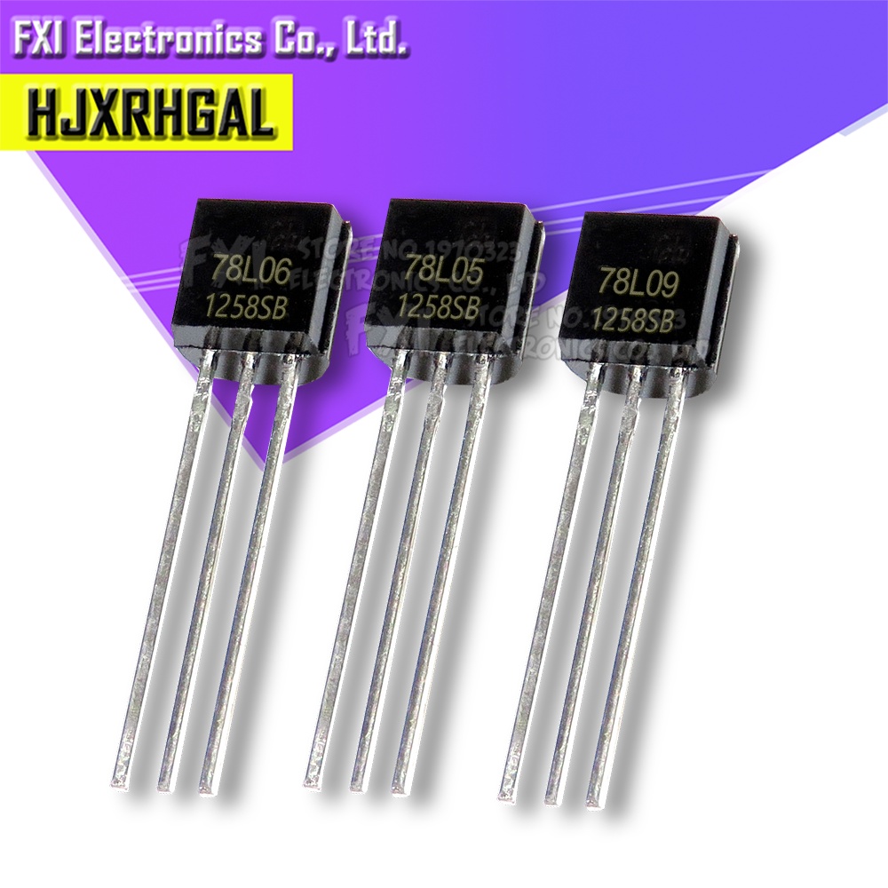 ปลั๊กตรง 78L05 TO92 TO-92 L78L05 78L06 78L09 78L12 78L15 79L05 79L12 79L15 LM317LZ LM317 78L33 50 ชิ