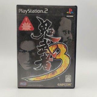 ONIMUSHA 3 แผ่นมีรอย เล่นได้ PlayStation 2 [PS2] มีกล่องใสสวมเพื่อเก็บสะสมให้