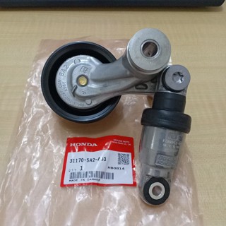 31170-5A2-A03 ∙ ชุดลูกลอกสายพานหน้าเครื่อง AC14 แท้ Tensioner Fanbelt TENSIONER Accord Civic CRV GEN 4 Odyssey Original