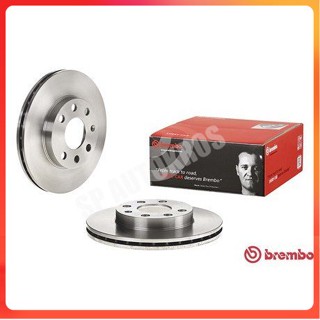 BREMBO จานเบรคหน้า OPEL ASTRA F 1992- CORSA A S83 1987- CORSA B S93 1.4 1993- VECTRA A J89 1988- 09 9607 14