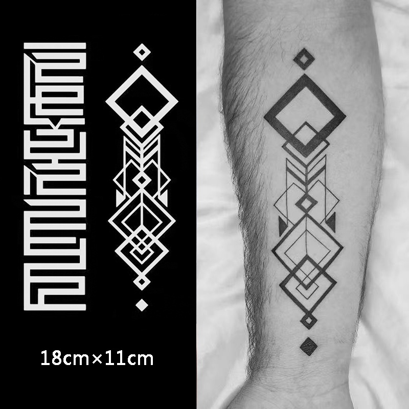 【COCO Magic tattoo】สติกเกอร์รอยสักชั่วคราว กึ่งถาวร กันน้ํา ติดทนนาน 15 วัน 18 ซม.*11 ซม.